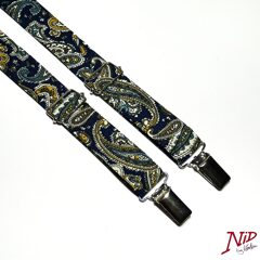 Russian Paisley Suspenders